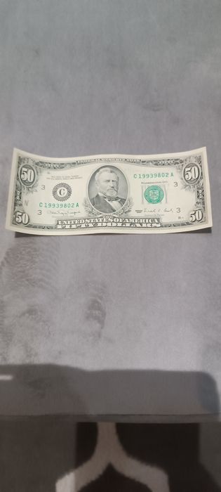 Banknot 50 Dolarów tz.Małe główki
