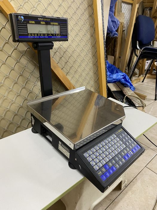 Весы штрих принт б/у