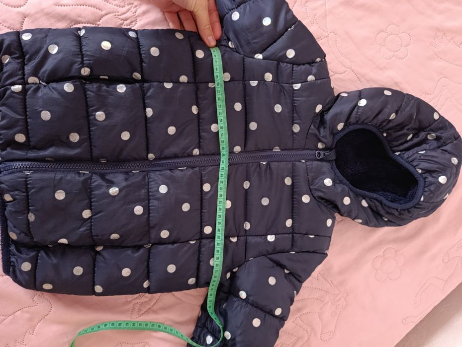 Дитяча куртка для дівчаток 116см