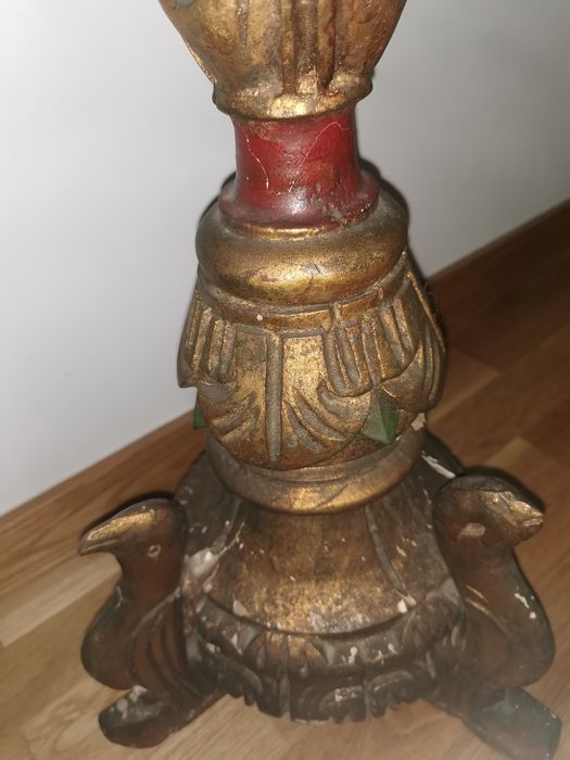 Tocheiro (D.José D.Maria) talha dourada policromada