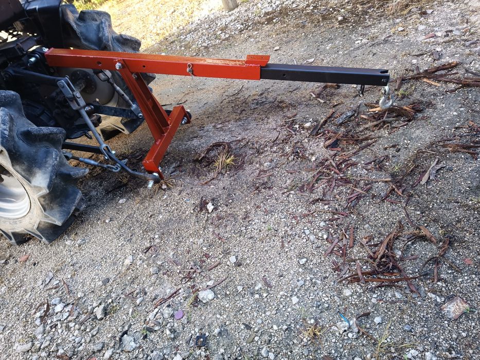 Grua carregador alfaias