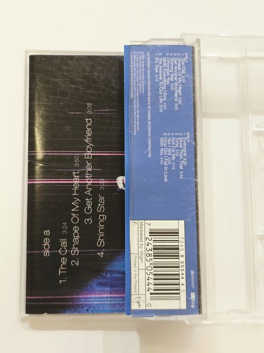 Kaseta magnetofonowa Backstreet Boys Black & Blue