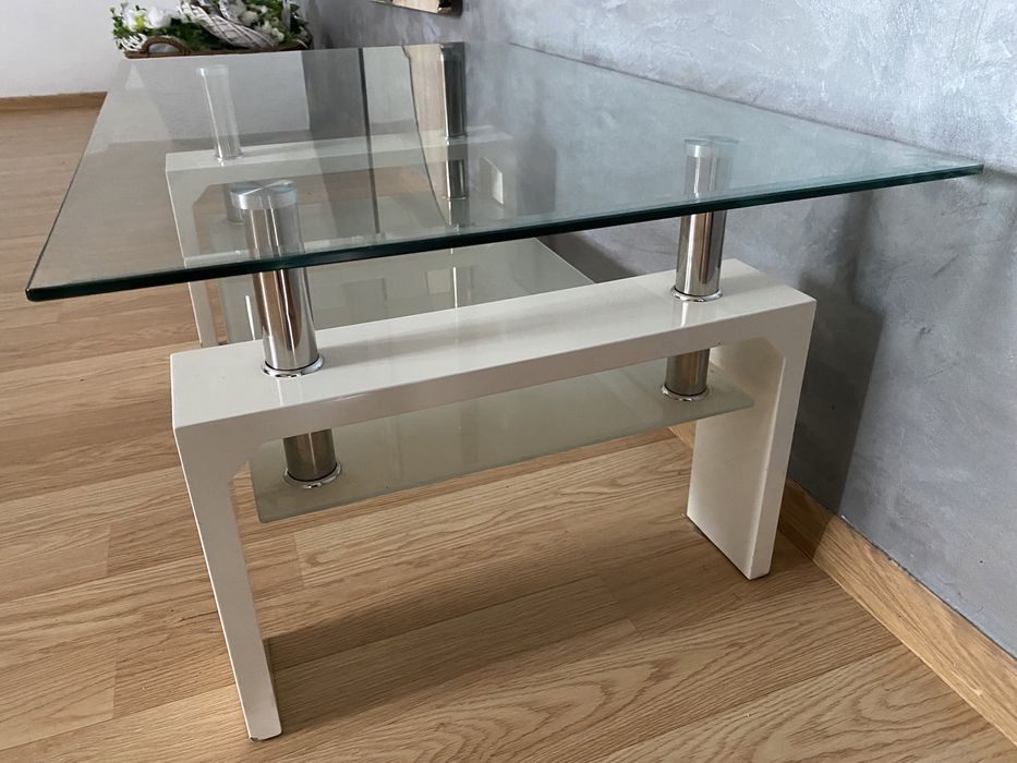 Stolik szklany kawowy