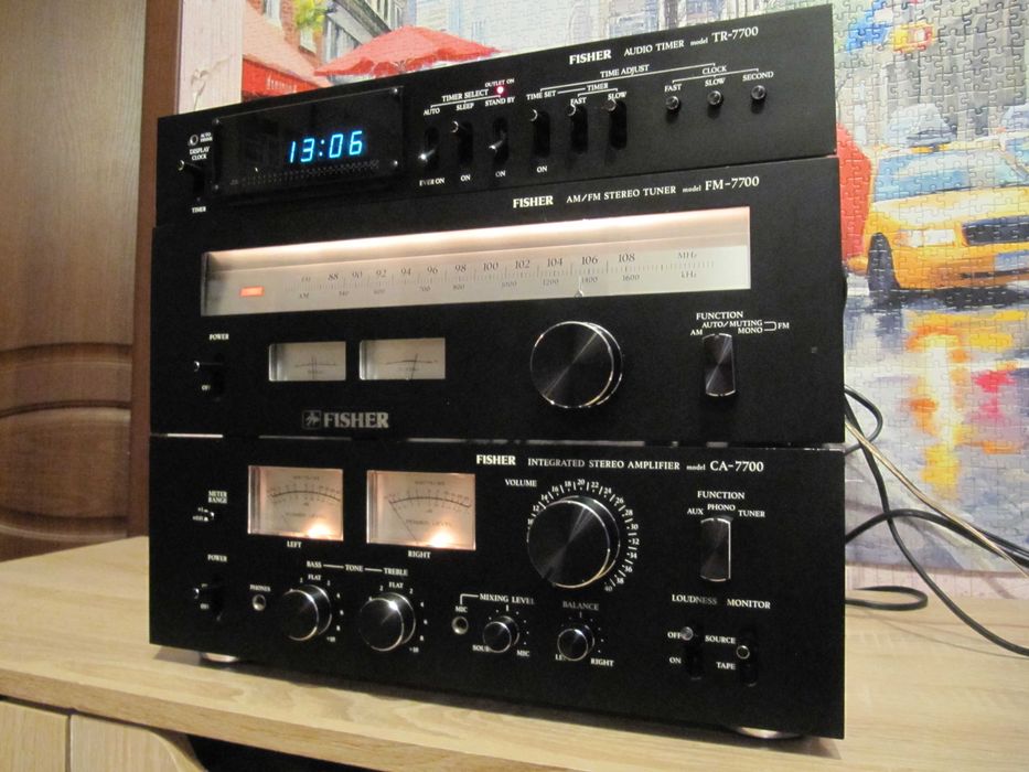 БРЕНДОВАЯ Стереосистема FISHER 7700 HI-FI *Professional Class (Japan)