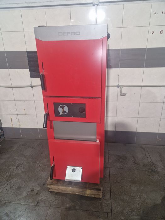Piec kocioł DEFRO 30  kw klasa 5 na drewno I węgiel - NOWY