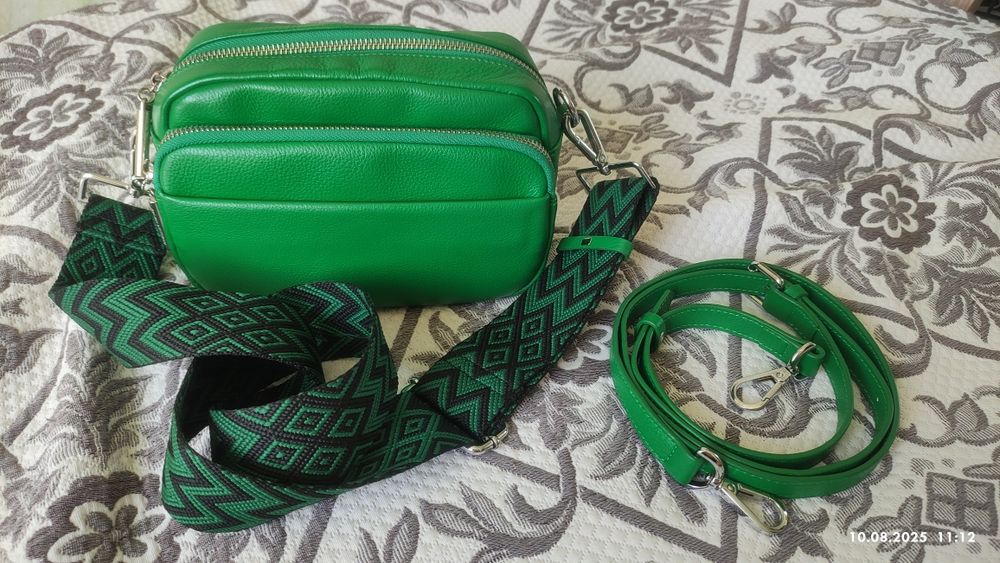 Сумочка Polina&Eiterou, зелена