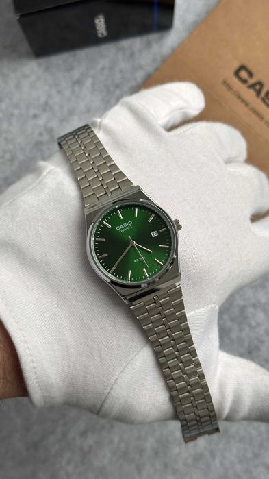 Годинник Casio MTP VC01 Green | Часы наручние касио MTP-B145 | AQ-230