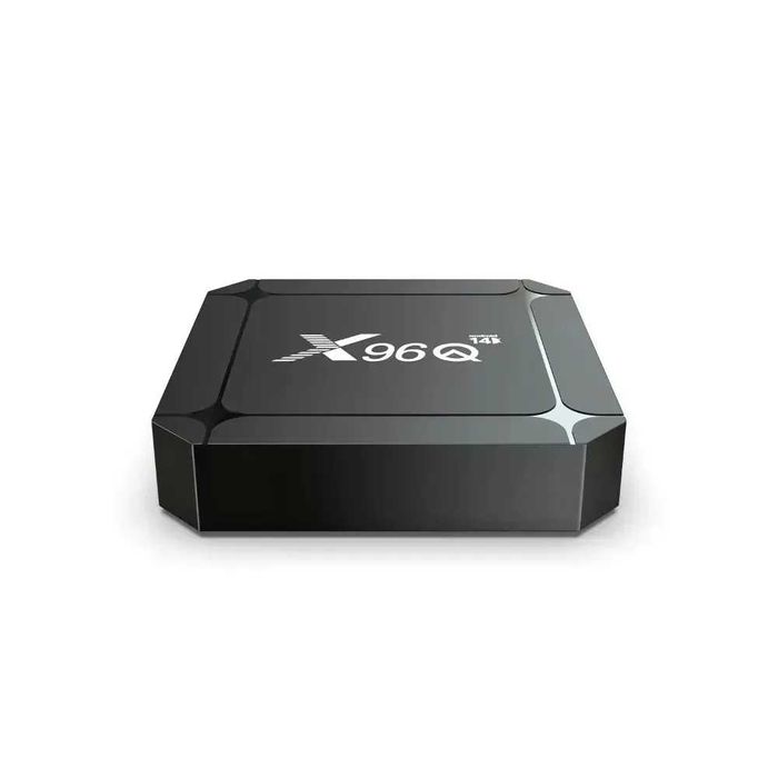 Новая 2К настроенная андроид 14 смарт приставка x96q 2/16 5 ГГц BT5.4