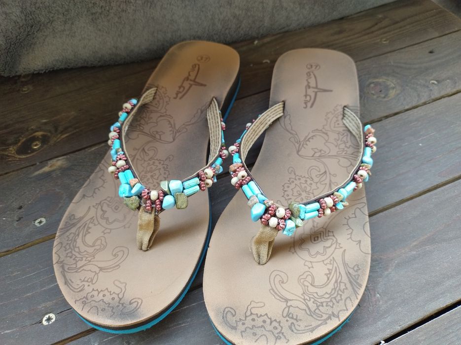 Klapki na basen, japonki rozm. 37