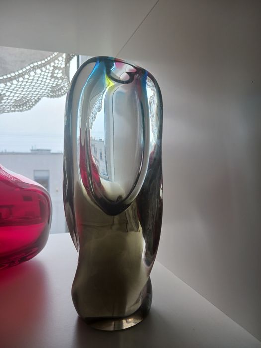 Josef Rosinek wazon szklo artystyczne