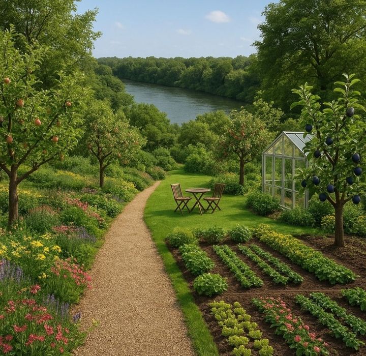 Dom z dużą działką nad brzegiem Wisły Opoczka/Annopol