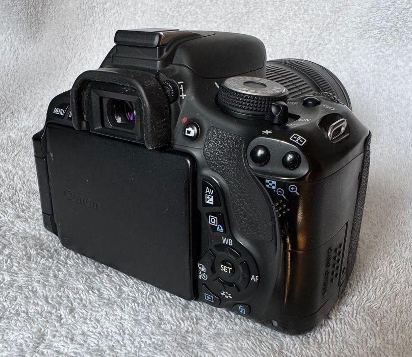 Aparat Canon 600D + 18-135 + 55-250
