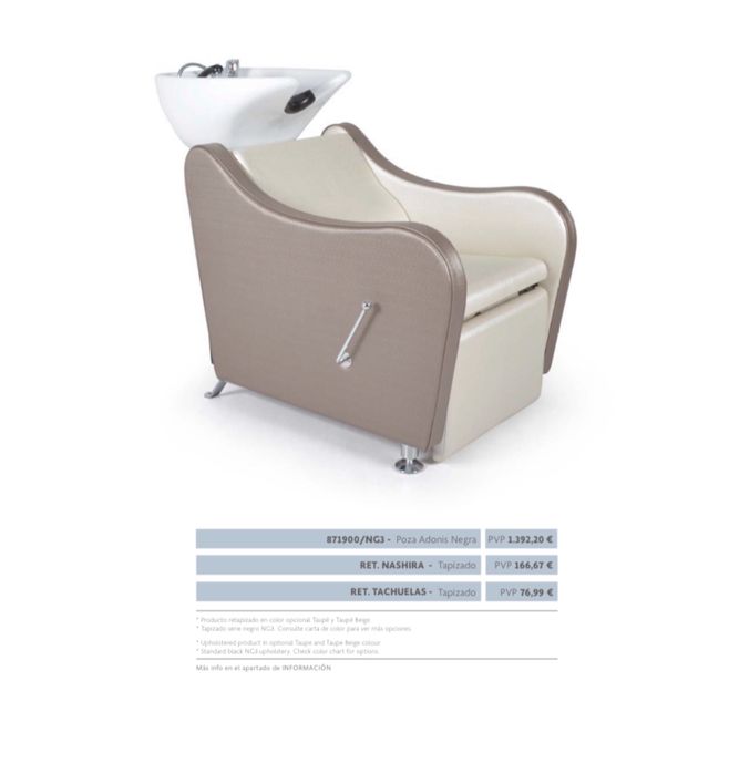 Rampas lavagem lavacabecas