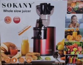 Шнековая соковыжималка sokany sk-01003 овощерезка