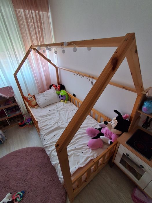 Móveis Quarto Menina + Cama MONTESSORI