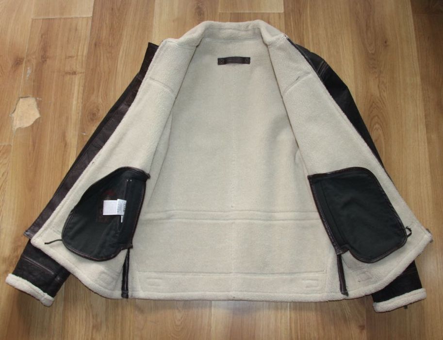 OCHNIK kożuch kożuszek męski kurtka skóra skórzaną xl