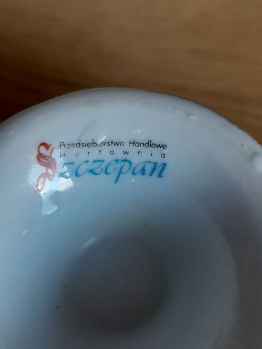 Filiżanka,, sygnaturą PPH Szczepan.