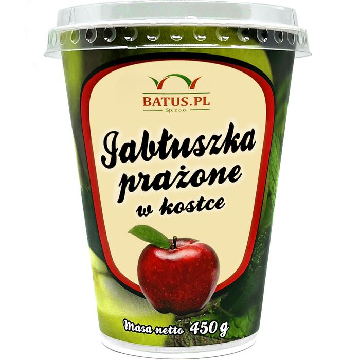 Jabłko Prażone Kostka 90% 450 G