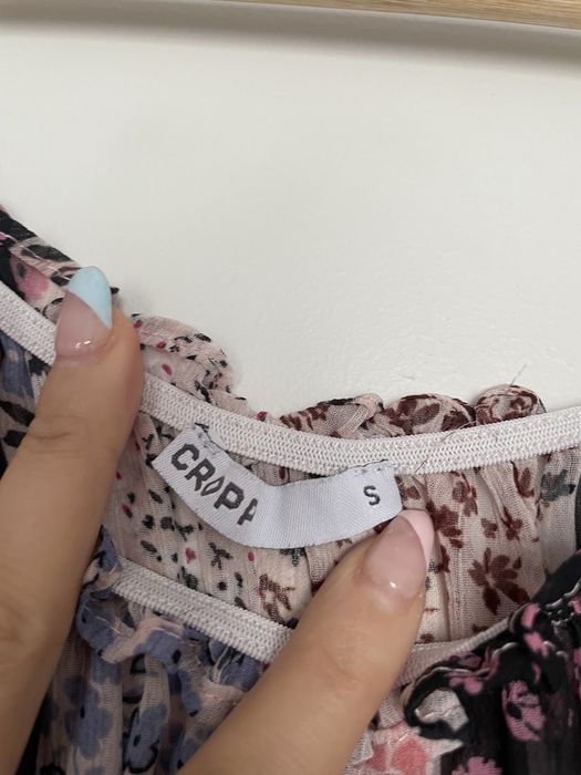 Sukienka boho w kwiaty cropp S