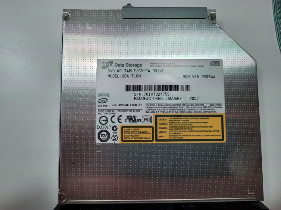 Nagrywarka DVD z laptopa Asus f2hf