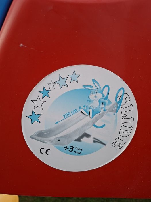 Zjeżdżalnia dziecięca 2m wolnostojąca