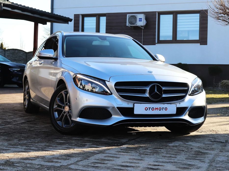 Mercedes-Benz Klasa C 156KM! Navi! Podg. fotele! Xenon! LED! Hak!