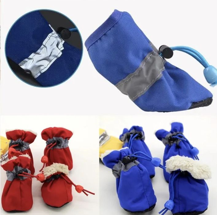 Meias para cachorro antiderrapantes impermeáveis