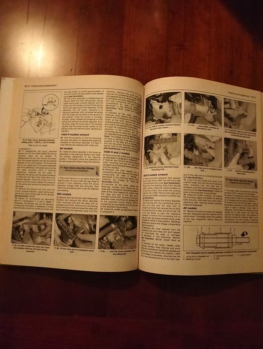 Haynes -  Honda CBR600 f1 & CBR1000 fours