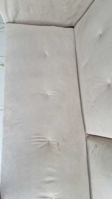 Sofa rozkladana welurowa