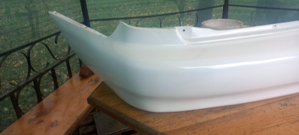 Бампер ланос,сенс.