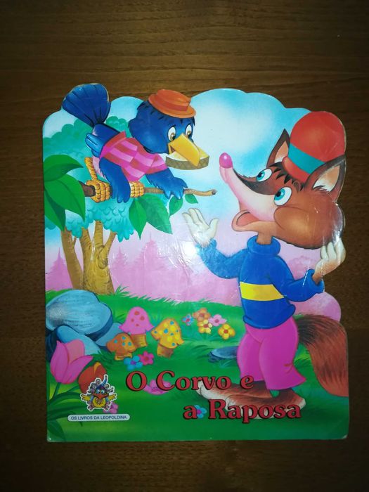 Livro “O corvo e a raposa” – 1€