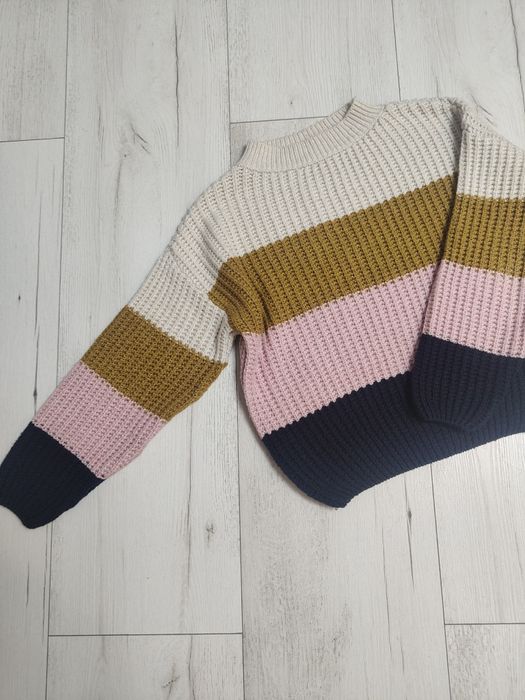 Sweter w paski Mango S