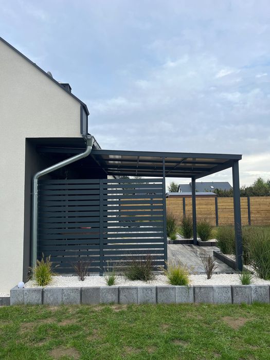 Zadaszenie taras altana wiata metalowa