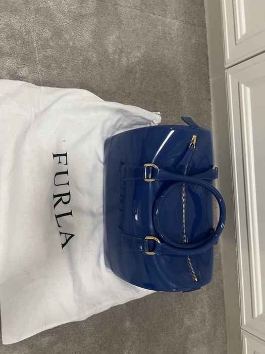 Furla Candy bag torebka chabrowa na lato