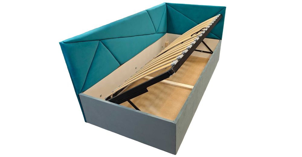 Nowe łóżko dziecięce BILLY |stelaż metalowy|pojemnik|materac gratis