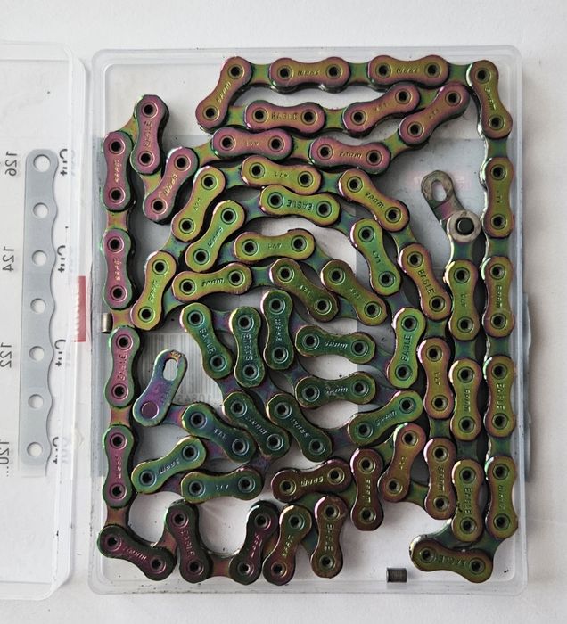 Łańcuch SRAM XX1 Eagle rainbow, tęczowy, oilslick