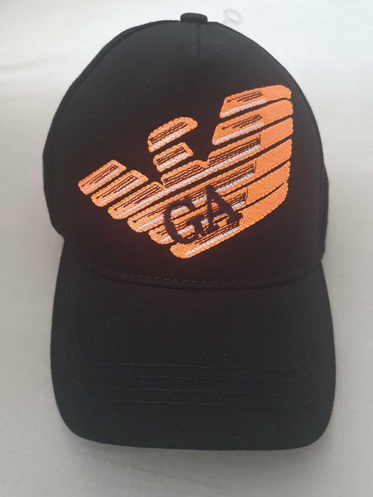 NOWA czapka z daszkiem Emporio Armani snapback EA 3d regulowany