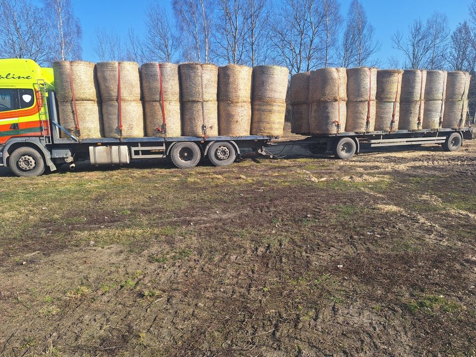 Słoma w belach z transportem suche siano