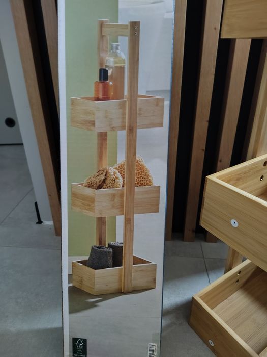 Regał łazienkowy z koszykami nowy!
