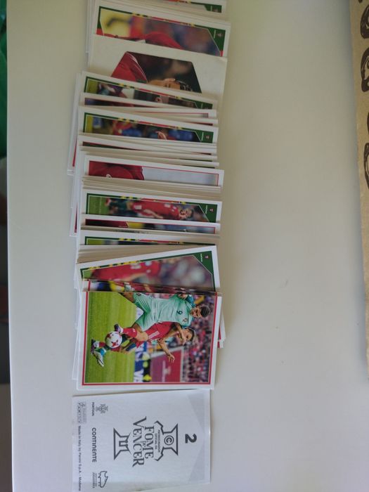 Cromos Fome de Vencer