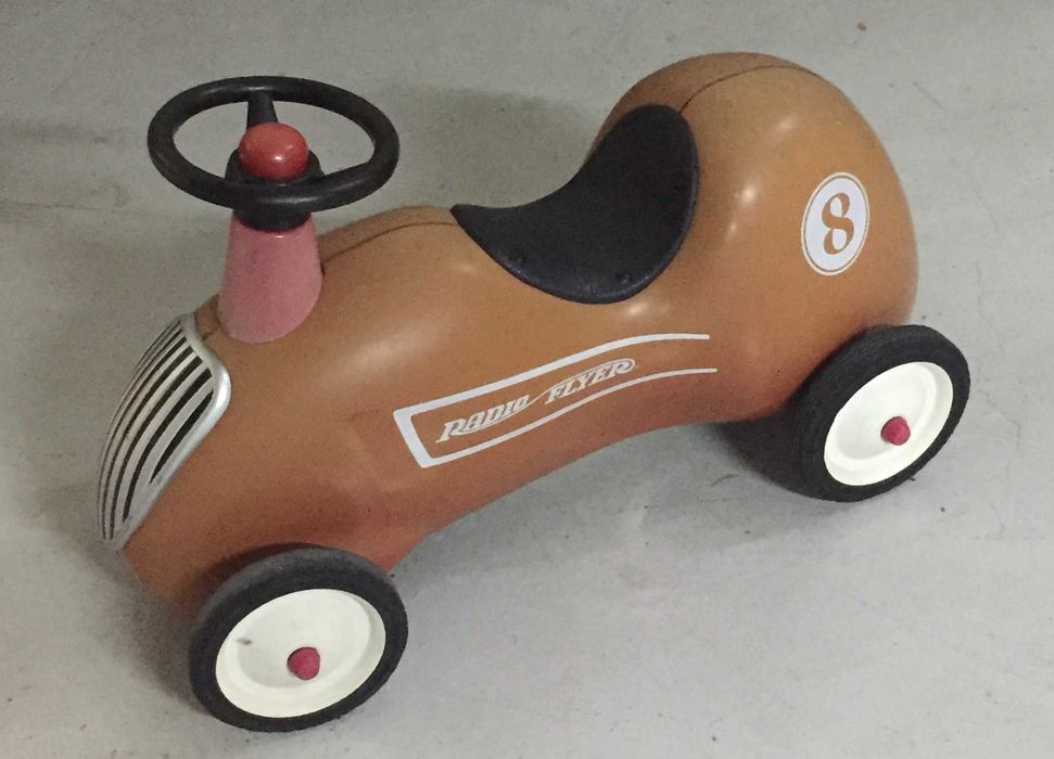 Brinquedo Carrinho para criança em chapa metálica - made in USA
