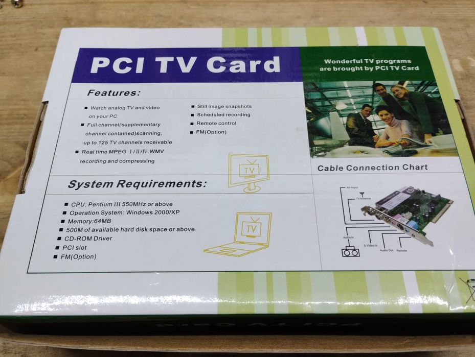 Placa de TV Chipset Philips PCI