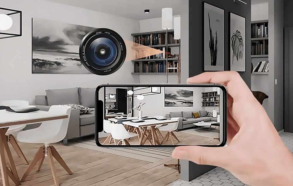 Ukryta KAMERA WiFi głośnik bluetooth gramofon szpiegowska