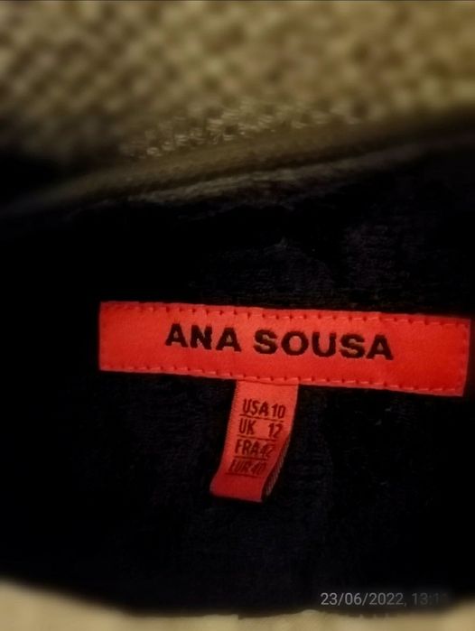 Blazer preto da ana Sousa