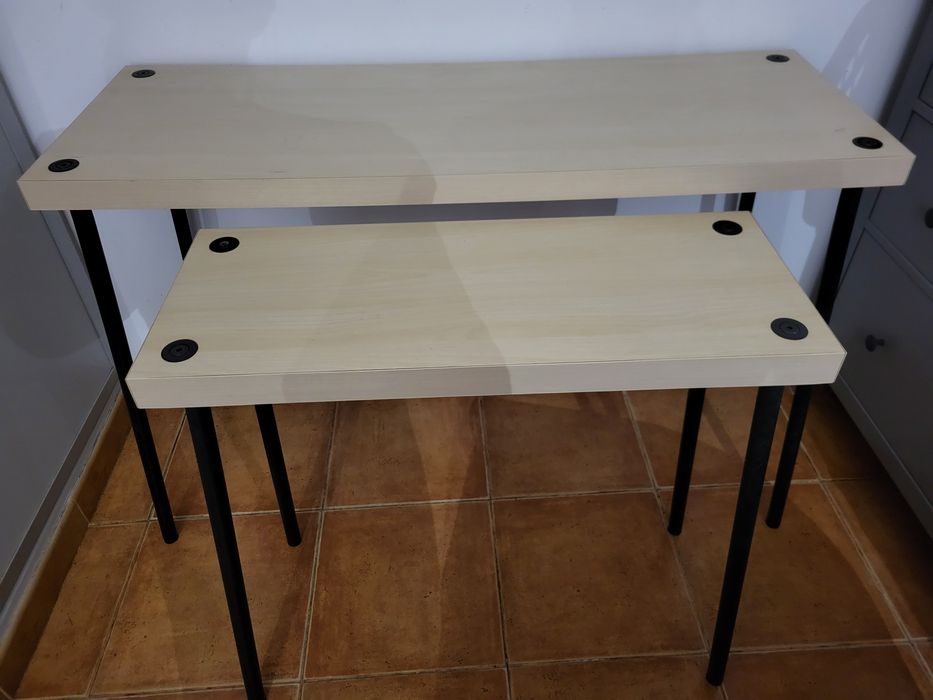 Secretária dupla ikea