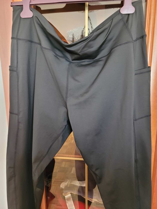 legginsy sportowe 5XL rozm. 50/52 z kieszeniami