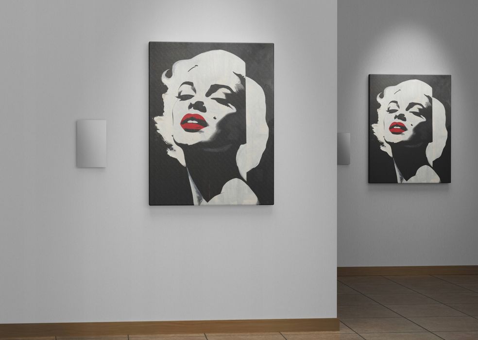 Obraz na płótnie Marilyn Monroe - Pop-Art 45x60 cm do salonu