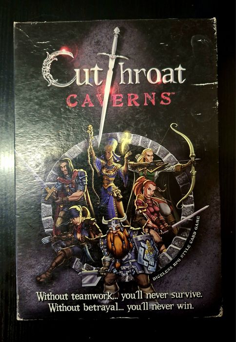 Nowa gra planszowa Cut Throat  Caverns wersja anglojezyczna