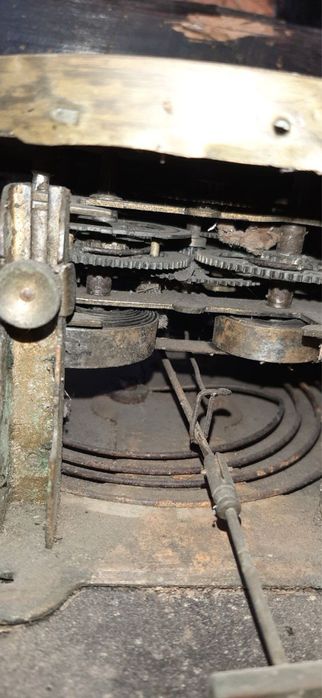 Антикварний маятниковий годинник кінця XIX — початку XX ст.