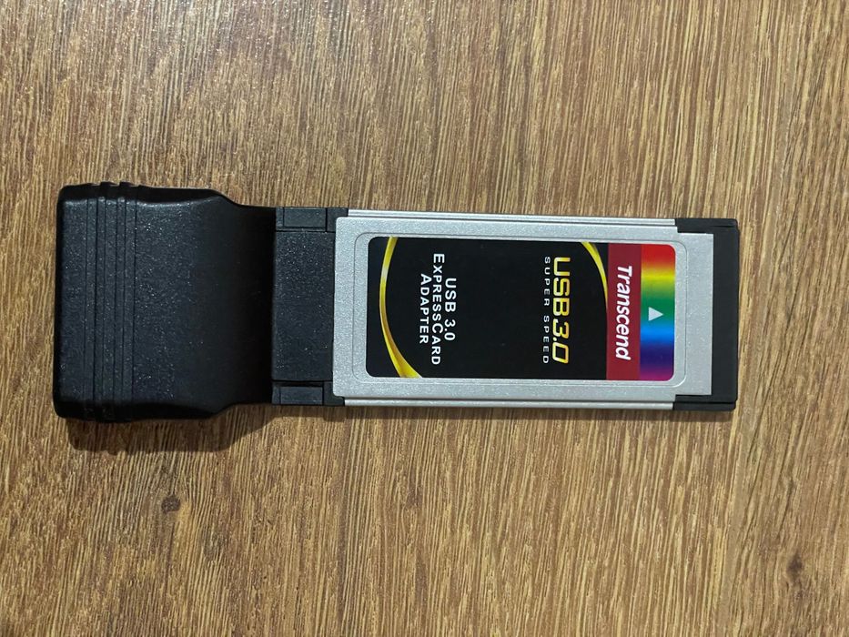 transcend usb 3.0 expansion card adapter, карта розширення usb.